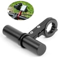 thumbnail image 1 of XIHAMA Bike Handlebar Extender Extension Carbon Fiber Bracket Aluminum Alloy Clamp for Bicycle Speedometer Headlight Light Lamp Holder, 1 of 5
