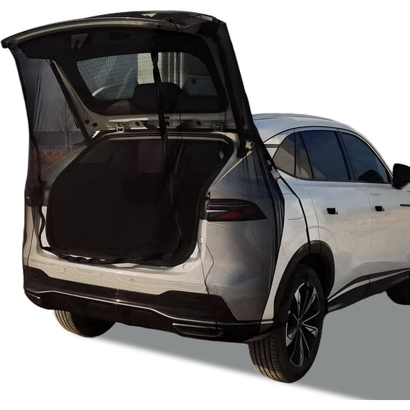 XIHAMA Car Camping Tailgate Mesh Screen for SUV, Mini Van, Tesla Model Y