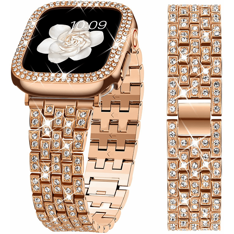 XIHAMA Compatible Apple Watch Band with Case Series iwatch6