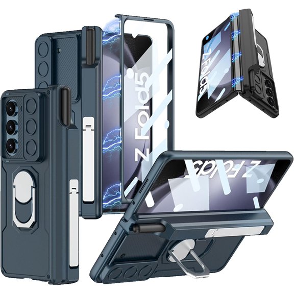 XIHAMA Compatible Samsung Galaxy Watch 7 FE 6 5 4 20mm, Galaxy Watch 6 Classic 20mm One-Touch Gapless Metal Band, Stainless Steel Magnetic Buckle Band