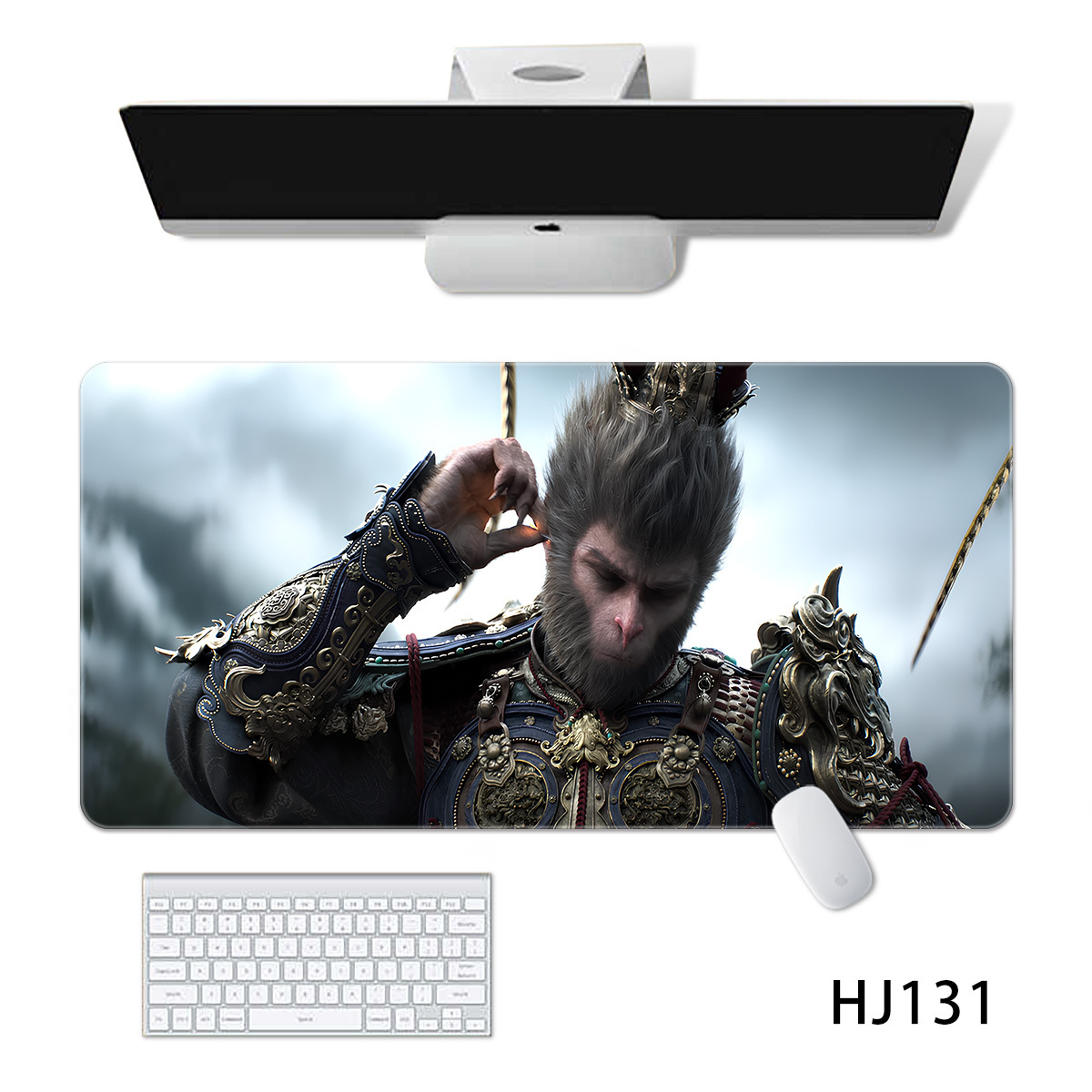 XIHAMA Gaming Mouse Pad, Dust-proof and Anti-slip Gaming Keyboard Computer Desk Pad for Home Office Gaming