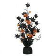 thumbnail image 1 of XIHAMA Halloween Flowers Halloween Tree, 17.5 inch Artificial Pumpkin Maple Leaf Halloween Flowers, Halloween Tree Decorations for Home Tabletop Holiday Party Decor, 1 of 6