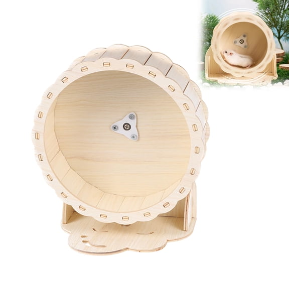 XIHAMA Hamster exercise wheel - 1 piece, 26cm diameter, silent, for small animals