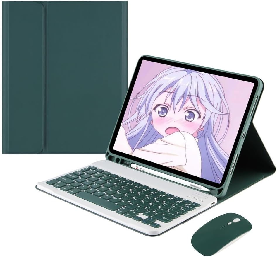 XIHAMA Keyboard Case Mouse for Galaxy Tab S7 11/ S8 11/ S9 11/ S9 FE 10