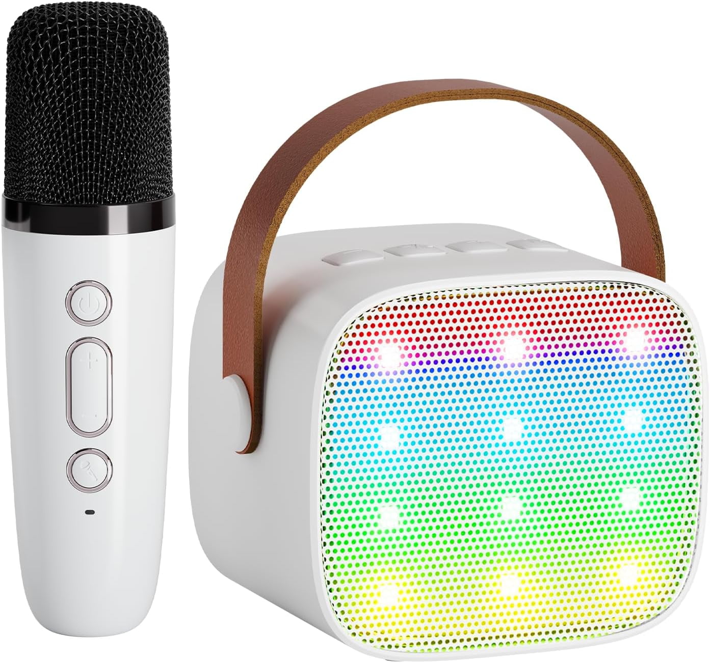 XIHAMA Kids Karaoke Machine, Portable Bluetooth Speaker with Wireless Microphone for Kids, Christmas Toys Gift for Boys Aged 4 to 10