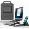 thumbnail image 1 of XIHAMA Laptop Case, 12 / 13 / 15.6 Inches, Compatible with Many Models, Sleeve Case, Foldable, Stand Function, Storage Pouch, Lightweight, Thin, Scratch-Resistant, Shockproof, Handbag, 1 of 8