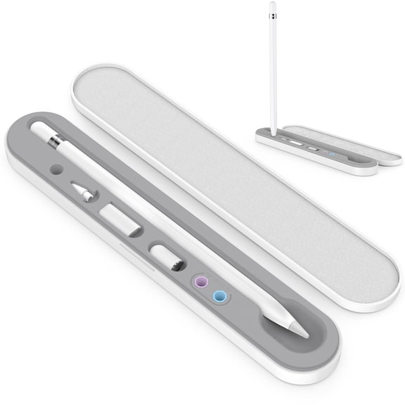 XIHAMA Magnetic Pencil Case for 2nd/1st Generation Apple Pencil Pro, Pencil Holder Storage Box Design for iPad Accessories