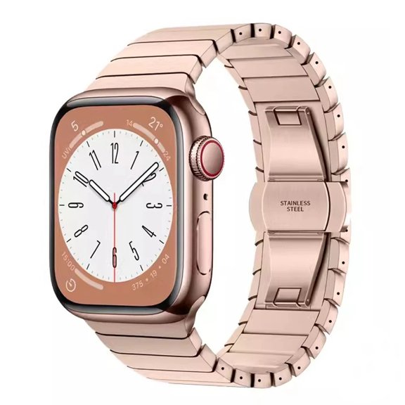 XIHAMA Metal Strap for Apple Watch 49mm 45mm 44mm 42mm,Stainless Steel Classic Upgrade Replacement Watchband,Compatible with iWatch Ultra Series 9/8/7/6/5/4/3/2/1/SE