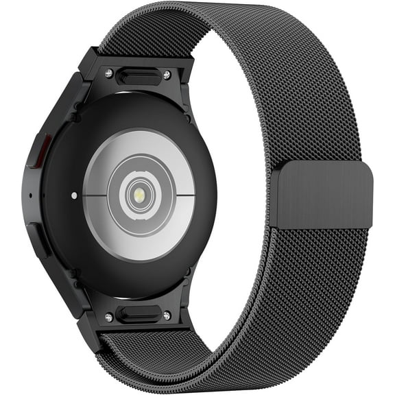 XIHAMA One Click Metal Band for Galaxy Watch 7 6 4 5 FE Band 40mm 44mm/Galaxy Watch 6 4 Classic Bands 47mm 43mm 42mm 46mm/Galaxy Watch 5 Pro Band, No Gap 20mm Stainless Steel Magnetic strap