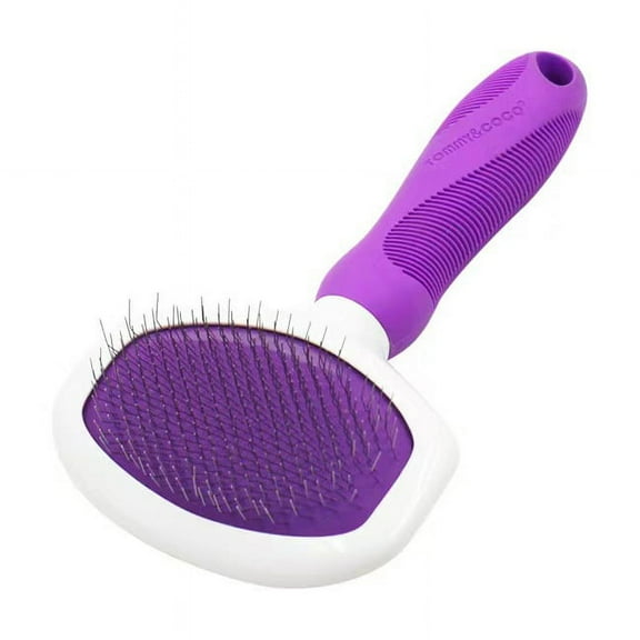 XIHAMA Pet Slicker Brush for Small and Large Dogs Pet Hair Remover with Rotating Head | Effectively and Effortlessly Removes Tangles, Mats, and Loose Hair | for Short or Long Hair(Grooming Brush)