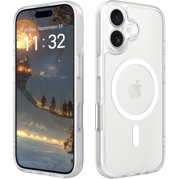XIHAMA Phone Case, Compatible with iPhone 17 / 17 Airi / 17 Pro / 17 Pro Max Case, Shockproof Scratch Resistant, 360 Full Body Protection, for MagSafe Compatible, Matte Magnetic