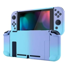 XIHAMA PlayVital Back Cover for Nintendo Switch Console, Handheld Controller Separable Protector Hard Shell for NS Joycon, Customized Dockable Protective Case for Nintendo Switch