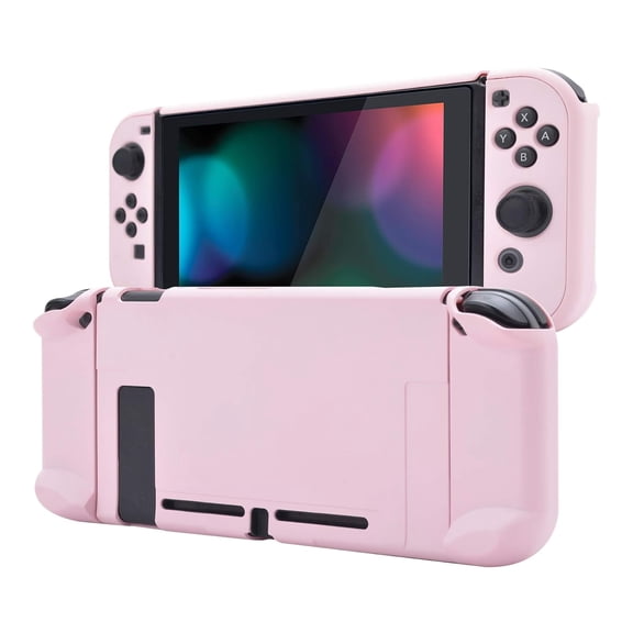XIHAMA PlayVital Back Cover for Nintendo Switch Console, Handheld Controller Separable Protector Hard Shell for NS Joycon, Customized Dockable Protective Case for Nintendo Switch