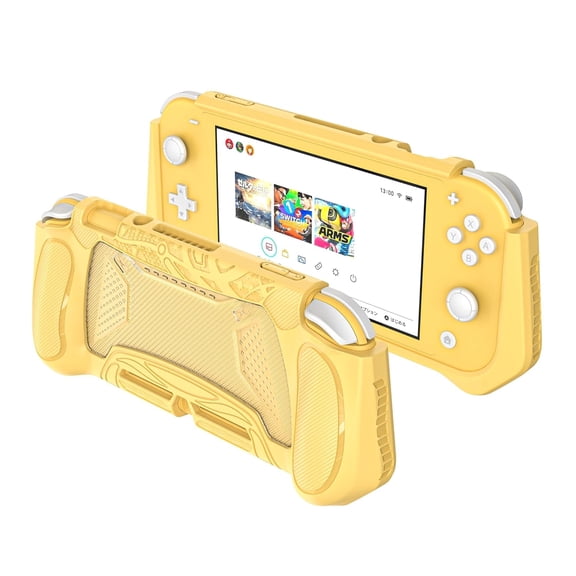 XIHAMA Protective Case Compatible for Nintendo Switch Lite 2019, Soft Silicone [Shock Proof] [Anti-Slip] Protective Cover with Ergonomic Grip Design for Switch Lite Console