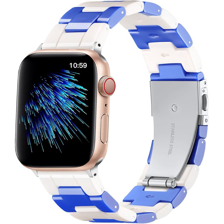 XIHAMA Resin Band Compatible with Apple Watch Bands 40mm  display picture 1