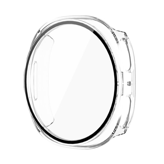 XIHAMA Screen Protector Case for Samsung Galaxy Watch 8/9 40mm 44mm, Waterproof Matte Frosted Hard PC Bumper Cover, Bubble Free HD Anti-Explosion Protective Tempered Glass Film Accessories