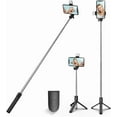 thumbnail image 1 of XIHAMA Selfie Stick with Light, 3 in 1 Extendable 360° Rotation Phone Tripod Stand with Detachable Wireless Remote, Portable CellPhone Holder Compatible with iPhone 16/Galaxy/Huawei/LG, 1 of 9