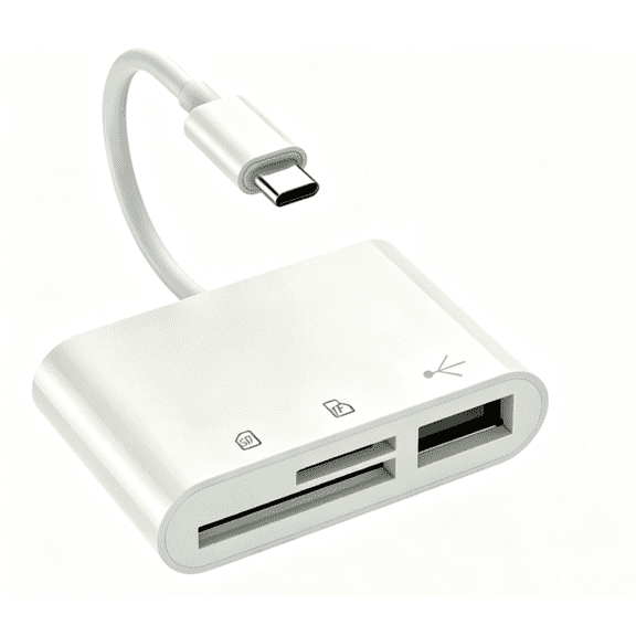 XIHAMA Type-C Memory Card Reader Compatible with SD/SDXC/Micro SD Cards,3 in 1 SD/Micro SD Memory Card