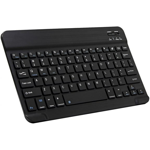 XIHAMA Ultra Slim Bluetooth Keyboard Portable Mini Wireless Keyboard Rechargeable for Apple iPad iPhone Samsung Tablet Cell Phone Smartphone iOS Android Windows