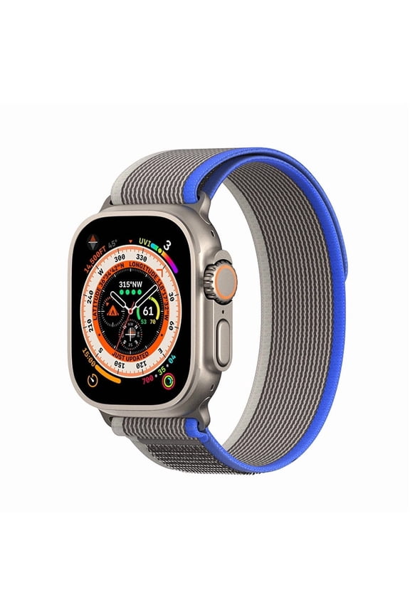 Watch Strap Nylon Small Ring for Watch Strap Ultra 2 49mm 45mm 44mm 42mm 41mm 40mm 38mm 49mm Soft Sports Replacement Wristband for iWatch Series 5 6 7 8 9 Generations
