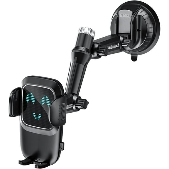 XIHAMA Windshield Car Phone Mount, Phone Mount for Car 360° Rotatable, Portable Car Phone Holder with Suction Cup, Phone Support with 5Kg Bearing Load, Shock-Proof Phone Holder for Vehicles