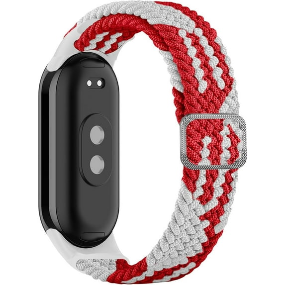 XIHAMA for Xiaomi Miband 7/6/5/4/3 Replacement Band, Braided Nylon Band, Watch Band, Xiaomi Replacement Strap, Integrated Design, Easy to Replace, Stainless Steel Buckle, Adjustable Size
