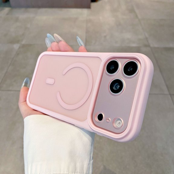 XIHAMA case Compatible with iPhone 18 Pro Max cloud moisturizing magnetic anti drop hole phone case