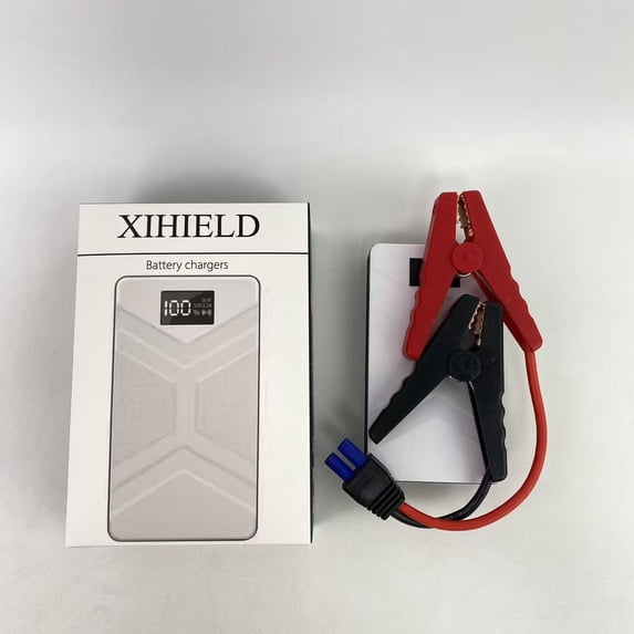 XIHIELD Battery chargers,2A 6V/12V Smart Battery Charger – Automatic Maintainer, Trickle Charger & Desulfator with Overcharge Protection & Temperature Compensation – for Lead-Acid & Lithium Batteries