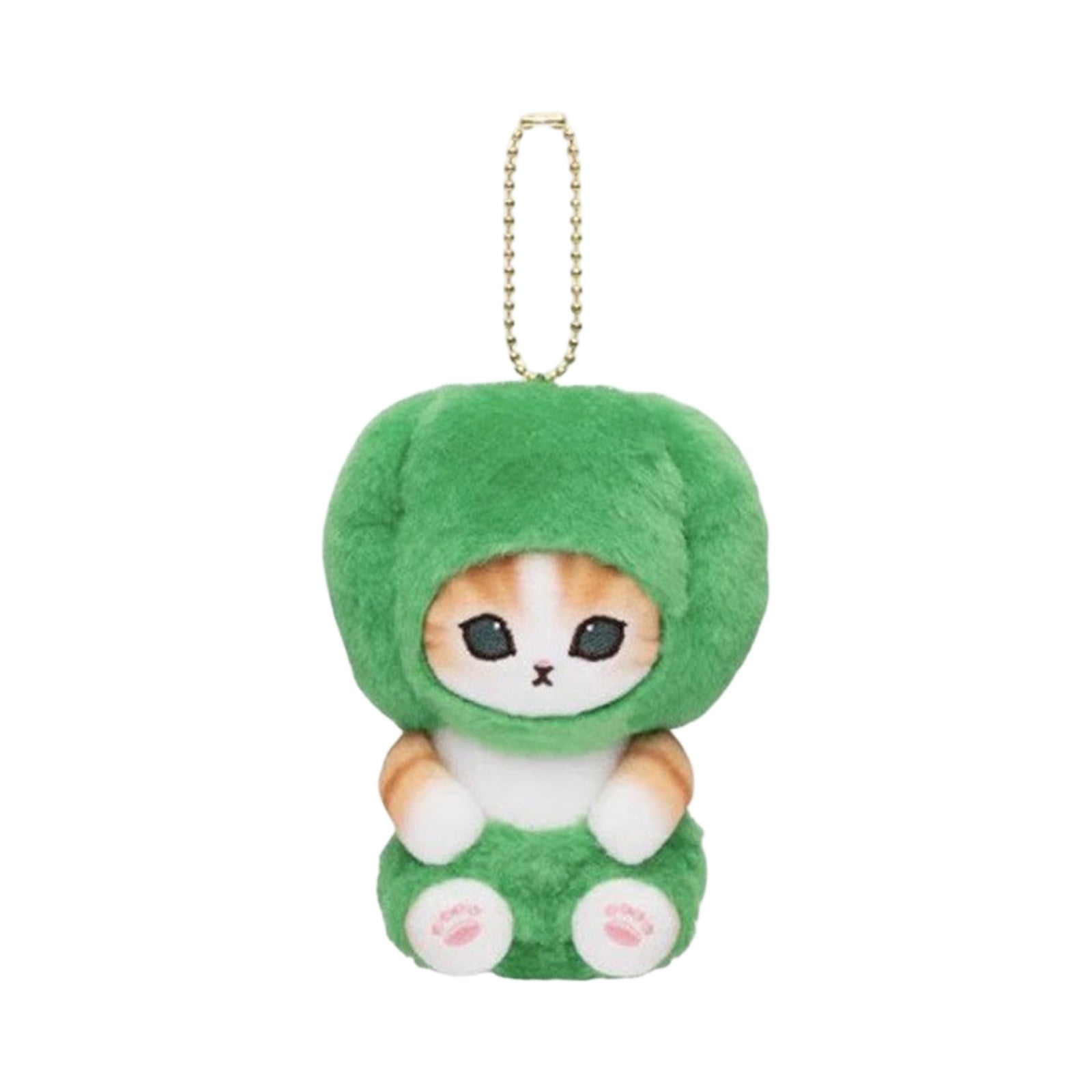 Porte-clés Peluche Chat Mignon - En Peluche Douce, 12 Cm, Accessoire Sac à Dos, Clés, Cadeau Enfant