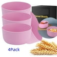 thumbnail image 1 of XIJUREN Bowls for Kitchen- Plastic Bowls, Cereal Bowls 4, Whea-t Straw Bowls -Dishwasher Safe -Microwave- Natural Bowl Soup and Salad Bowls Clearance, 1 of 7