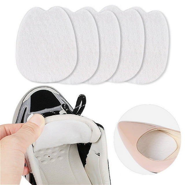 XILONG 9 Pairs Felt Tongue Pads Cushion for Shoes Adhesive Tongue Pads