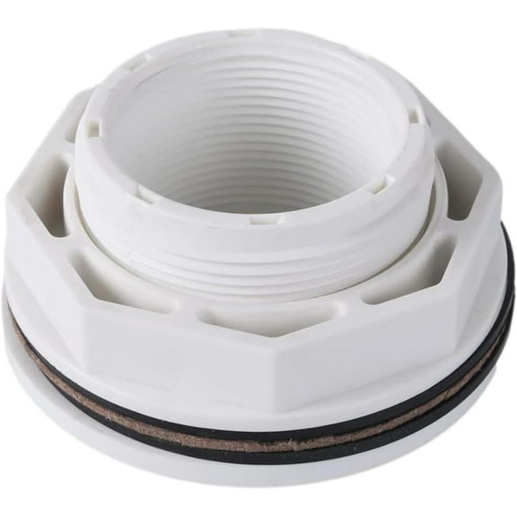 XIMEI 1-Pack 1.5" Above Ground Pool Inlet Return Fitting with Locknut & Gasket, Female Inlet Pipe Thread, Replaces Hayward SP1023
