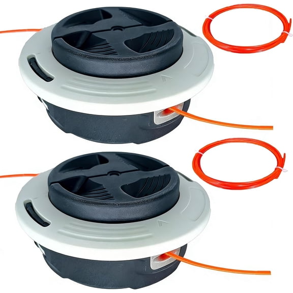 XIMEI 2-Pack C26-2 Dual Line Trimmer Head Replace 4002-710-2169 for Stihl FS55/FS56/FS70/FS80/FS85/FS90/FS91/FS94/FS250/FS240/FS131/FS120/FS110, Includes 0.095" Line