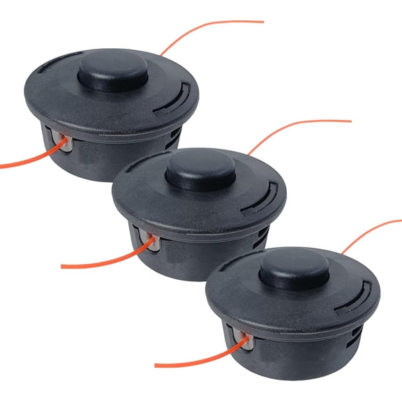 XIMEI 3-Pack 25-2 Bump Feed Trimmer Head 4002-710-2191 for Stihl AUTOCUT FS55/FS56/FS70/FS80/FS85/FS90/FS91/FS94/FS100RX/FS110/FS111R/FS120/FS130, Weed Eater