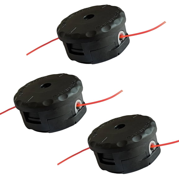 XIMEI 3-Pack String Trimmer Head SRM-225 for Echo Speed-Feed 400, SRM210/2620/2620T, PAS210/225, Shindaiwa T235/T344/C344, Dewalt DCST922/925/970/920/DWO1DT995