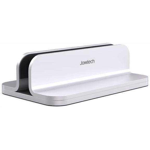 XIMEI Aluminum Laptop Stand, Sturdy & Adjustable, Compatible with Apple MacBook Pro/Air, Mac Mini, iPad Pro, Silver