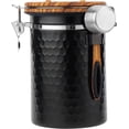 XIMEI Coffee Canisters Airtight 61 oz, Stainless Steel Coffee Bean ...