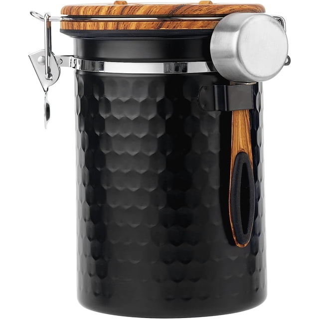 XIMEI Coffee Canisters Airtight 61 oz, Stainless Steel Coffee Bean ...