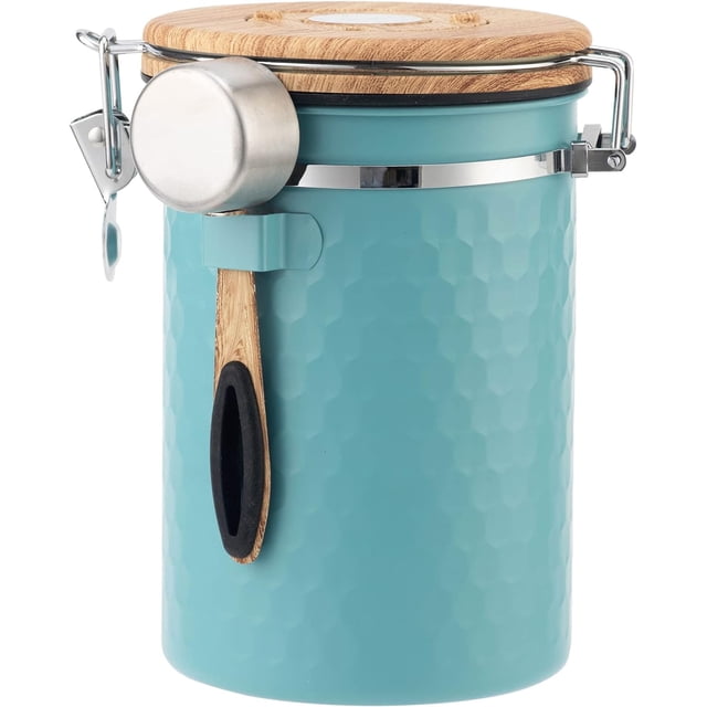 XIMEI Coffee Canisters Airtight 61 oz, Stainless Steel Coffee Bean ...