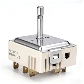 XIMEI DG44-01006B Dual Infinite Switch Compatible with Samsung Range, Replaces PER001-12D Stove Switch, Fix Heating Problems, Restore Control