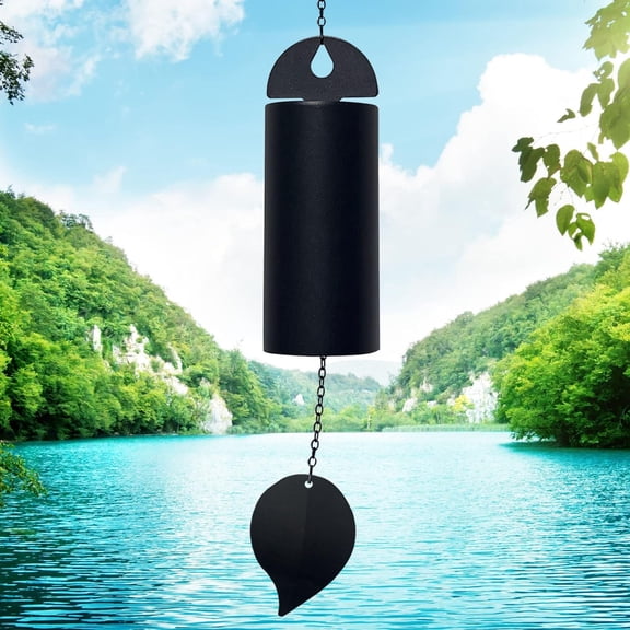 XIMEI Deep Resonance Serenity Bell Large Wind Chimes for Outside, 528 Hz Low Pitch Wind Bell, 30"