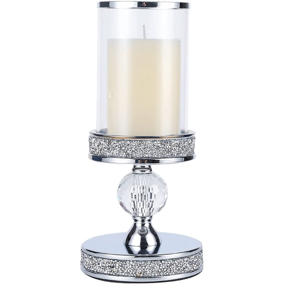 XIMEI Pillar Candle Holders, Candlestick Holder for Wedding/Dining/Coffee Table/Home Centerpieces/Decor, CH00XS