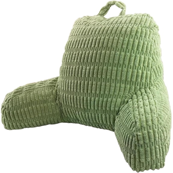 XIMEI Reading Pillow for Sitting in Bed, Back Rest Pillow for Adult, Back Support Chair Pillow for Couch & Bed, Sage Green