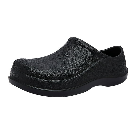 XIMIN Chef Shoes Men Water Proof and Oil-Proof Clogs Non Slip Kitchen Shoes for Men Shoes Garden Shoes Outdoor Chef Clogs for Kitchen