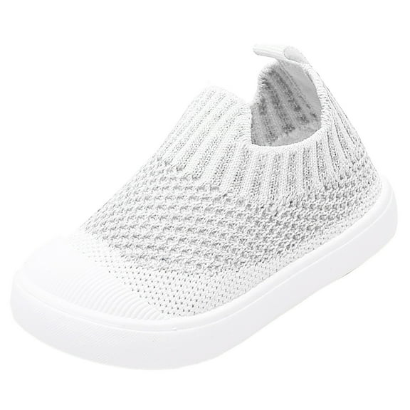 XIMIN Children's Cotton Slippers Winter Boys and Girls Home Indoor Cute Padded Wool Slippers Baby Baby Cotton Cozy Walking Sock Shoes