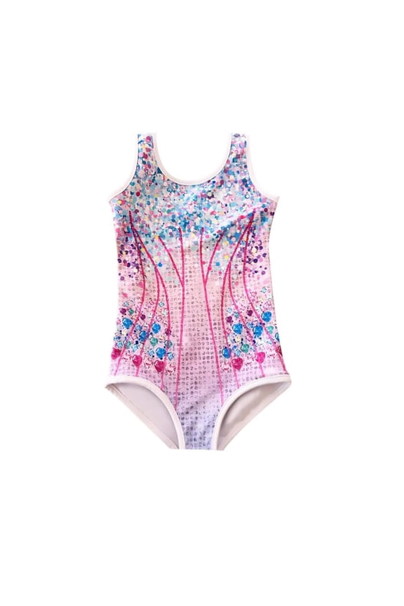 Concert Outfit for Little Girls Fans Sparkles Bodysuit Leotard Touring Musical Party Singer Costume Fashion Comfortable Breathable