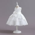 thumbnail image 1 of XIMIN Girl Princess Dresses Birthday Party Prom Ball Gown Tulle Tutu Dress for Girl Wedding Pageant Dresses Comfortable Breathable Casual Spring and Summer, 1 of 8