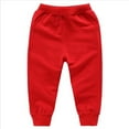 thumbnail image 1 of XIMIN Kid Boys Lightweight Cotton Sweatpants with Pockets Joggers Casual Straight Leg Sweat Workout Pants for Lounge Gym Running Drawstring Waist Trousers Streetwear, 1 of 3