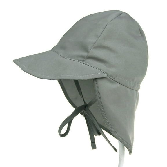 XIMIN Kid's Sun Hat Wide Brim Protection Hat for Toddler Boys Girls Adjustable Bucket Hat Beach Hat Foldable Hat Smile Face Cap Suitable for Outdoor Sports Travel Hats