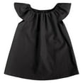 thumbnail image 1 of XIMIN Kids Toddler Baby Girls Spring Summer Solid Color Cotton Ruffle Dress Sleeveless Princess Dress Cotton Line Casual A-Line Dress Clothes Baby Girl Dresses, 1 of 2